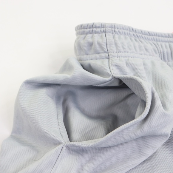 Champion Spell Out Striped Gym Shorts Gray Blue S - Picture 4 of 6